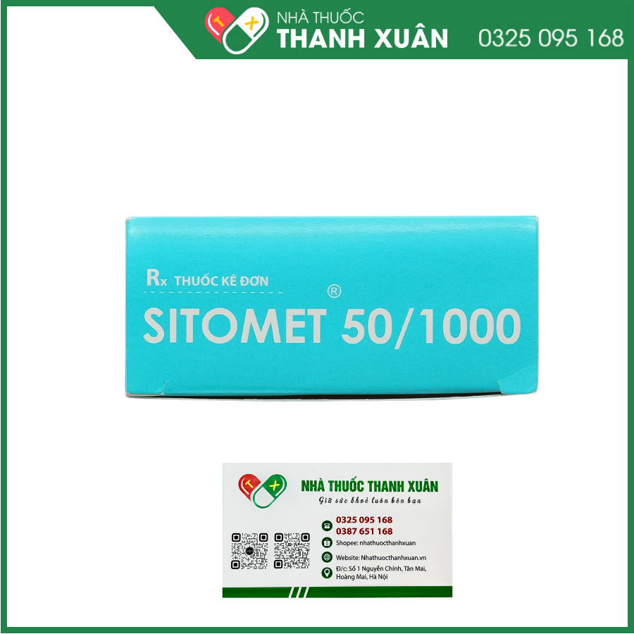 Sitomet 50/1000 hỗ trợ kiểm soát đường huyết ở bệnh nhân đái tháo đường